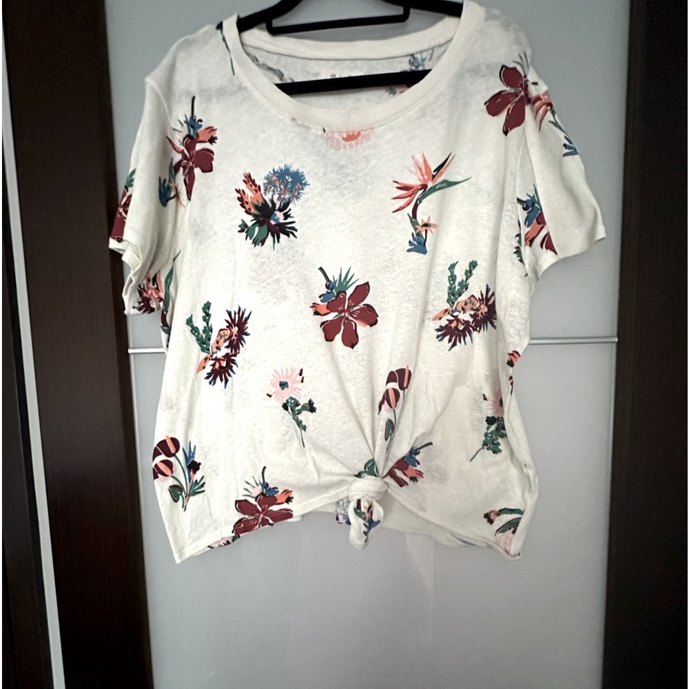 Madewell floral top size XL - Picture 3 of 4
